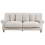 Beliani Sofa 2 Seater EIKE Fabric Off-White 1