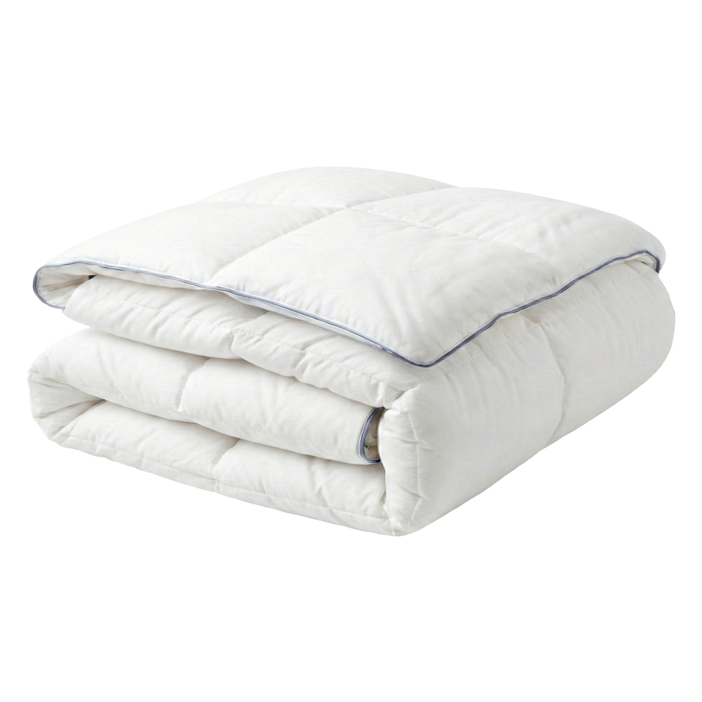 Beliani Duvet Duck Down 6 Tog Light Warm Krivan 150 X 200 Cm