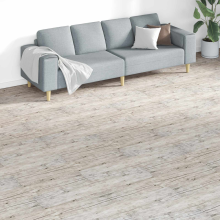 vidaXL Flooring Planks 18 pcs Grey 5.26 m PVC