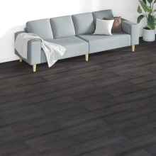 vidaXL Flooring Planks 18 pcs Dark Grey 5.26 m PVC