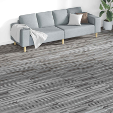 vidaXL Bodenplanken Grau 5,26 m² 18 Stk. PVC