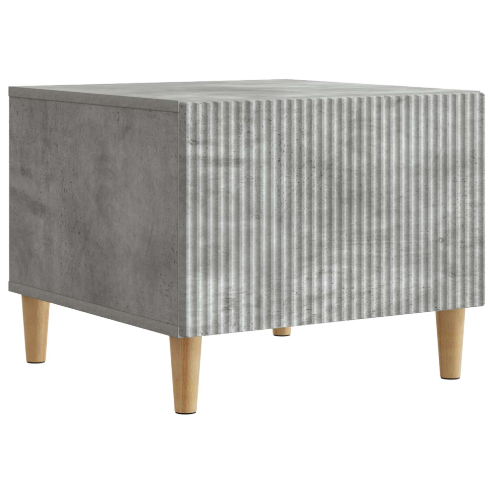 Vidaxl Coffee Table Concrete Grey 49 X 50 X 40 Cm Engineered Wood Brown,Grey