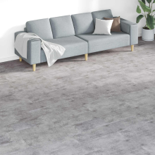 vidaXL Bodenplanken Zementbraun 5,26 m² 18 Stk. PVC