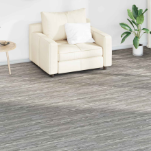vidaXL Bodenplanken Dunkelgrau 2,51 m² 18 Stk. PVC