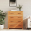 VidaXL vidaXL Cabinet with Drawer with Storage Brown Engineered wood 3