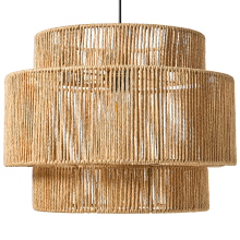 Pendant Lamp WOKIRO Paper Rope Natural