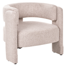 Armchair MAGGEBY Fabric Beige
