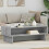 VidaXL vidaXL Coffee Table Grey Sonoma 100 x 46 x 35 cm Engineered Wood 1