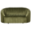 Beliani Sofa 2 Seater MALUNG Velvet Dark Green 1