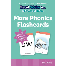 More Phonics Flashcards - Read Write Inc Home - Set 2 & 3 Speed Sounds - Early Reading & Literacy for ages 4-6 - Ruth Miskin - EYF