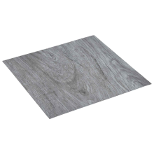 vidaXL Flooring Planks 55 pcs Light Grey 5.11 m PVC