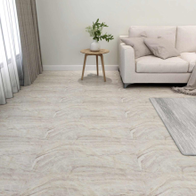 vidaXL Bodenplanken Braun und Beige 5,11 m² 55 Stk. PVC