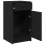 VidaXL vidaXL Sideboard Black Oak 40 x 40.5 x 75 cm Engineered wood 5