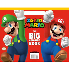 Super Mario: The Big Coloring Book (Nintendo)