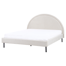 Bed Fabric MARGUT 160 x 200 cm (EU King Size) Light Beige