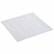 vidaXL Flooring Planks 5.11 m 55 pcs PVC White Wood