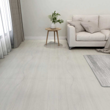 vidaXL Bodenplanken Creme 5,11 m² 55 Stk. PVC