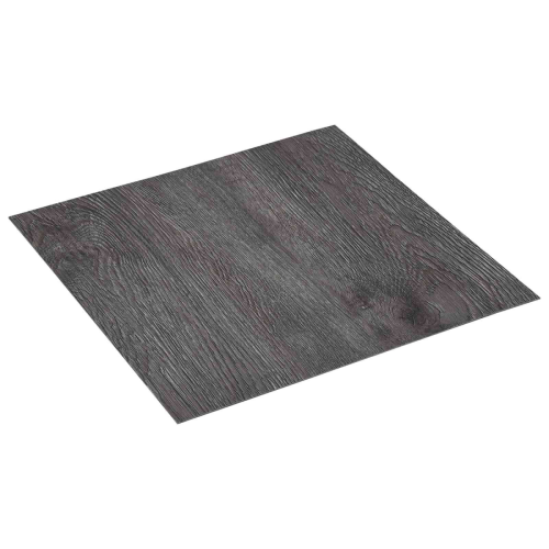 VidaXL vidaXL Bodenplanken Schwarz und Grau 5,11 m² 55 Stk. PVC