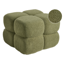 Pouffe CALIENTE Boucle Green
