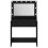 VidaXL vidaXL Dressing Table Black Oak 79 x 41 x 135 cm Engineered Wood 5