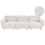 Beliani Modular Sofa 3 Seater AMLI Boucle Off-White 1