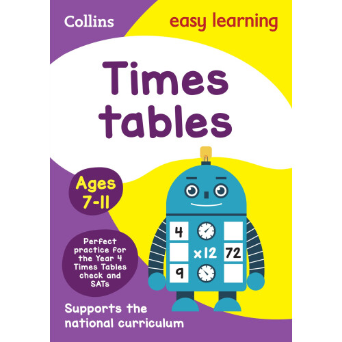 Times Tables Ages 7-11: Ideal for home learning (Collins Easy Learning KS2)