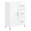 VidaXL vidaXL Sideboard High Gloss White 66 x 34.5 x 89.5 cm Engineered Wood 1