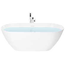 Freestanding Bathtub CEDROS 1700 x 750 mm White