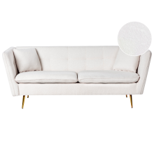 Sofa 3 Seater FREDERICA Boucle Off-White