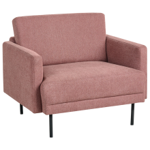 Armchair BREDA Fabric Pink