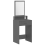 VidaXL vidaXL Dressing Table Black Oak 50 x 41 x 140 cm Engineered Wood 2