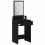 VidaXL vidaXL Dressing Table Black Oak 50 x 41 x 140 cm Engineered Wood 5