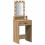 VidaXL vidaXL Dressing Table Brown 50 x 41 x 140 cm Engineered Wood 2