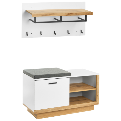 Beliani Hallway Set COROWA White