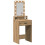VidaXL vidaXL Dressing Table Brown 50 x 41 x 140 cm Engineered Wood 3