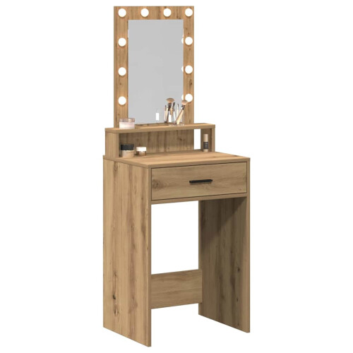 VidaXL vidaXL Dressing Table Brown 50 x 41 x 140 cm Engineered Wood 2