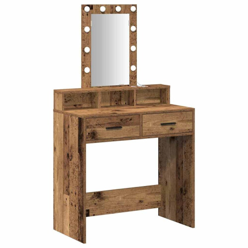 VidaXL vidaXL Dressing Table Brown 79 x 41 x 140 cm Engineered wood 1