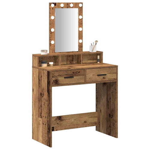 VidaXL vidaXL Dressing Table Brown 79 x 41 x 140 cm Engineered wood 2