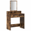 VidaXL vidaXL Dressing Table Smoked Oak 79 x 41 x 140 cm Engineered Wood 2
