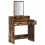 VidaXL vidaXL Dressing Table Smoked Oak 79 x 41 x 140 cm Engineered Wood 5