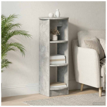 vidaXL Side Cabinet Concrete Grey 40 x 40 x 100 cm Engineered Wood