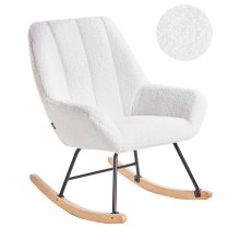 Rocking Chair KINNO Boucle Off-White