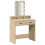 VidaXL vidaXL Dressing Table Brown 79 x 41 x 140 cm Engineered Wood 2