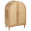 Beliani Shoe Storage Cabinet BICHENO Light Brown 1