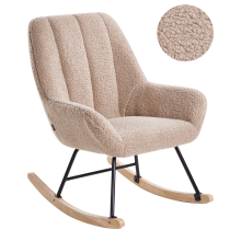 Rocking Chair KINNO Boucle Beige