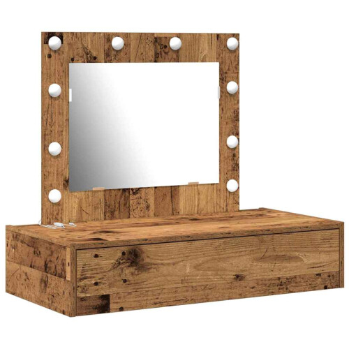 VidaXL vidaXL Dressing Table Brown 83 x 40 x 70 cm Engineered Wood 1