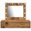 VidaXL vidaXL Dressing Table Brown 83 x 40 x 70 cm Engineered Wood 5