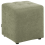 Beliani Pouffe KANSAS Fabric Green 1