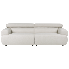 Sofa 3 Seater HOVDEN Fabric Off-White
