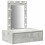 VidaXL vidaXL Dressing Table with Drawer Grey 60 x 40 x 70 cm Engineered Wood 2